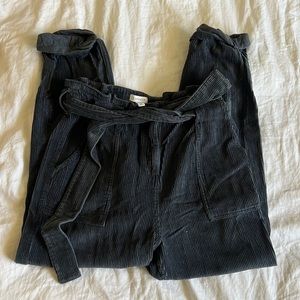 Topshop High Waisted Corduroy Trousers